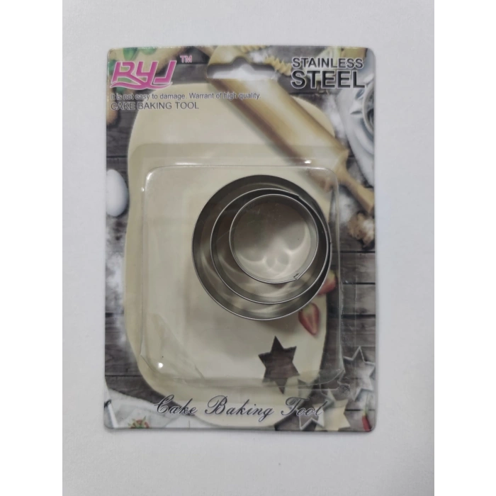 Yuvarlak 3 lü Metal Kopat