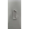 1 Rakam Kurabiye Kesici 8 cm