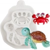 Kaplumbağa & Yengeç Silikon Kalıp