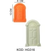 Cesil Kapı Silikon Kalıp 11*6 cm