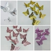 3d Dekoratif Kağıt Kelebek 12 li paket