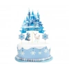 Karlar Ülkesi Frozen Temalı Pasta Üstü Çubuklu Süs
