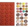 Donut Silikon Kalıp 18 li