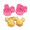 Minnie Mickey Mouse Kurabiye Kalıbı Plastik Kesici