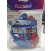 Balonevi Pijamaskeliler 8 li Balon