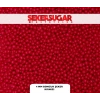 Şeker Sugar Kırmızı Boncuk Şeker 4 mm 100 gr