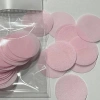 Yenilebilir Kağıt Hazır Kesilmiş Pembe Yuvarlaklar