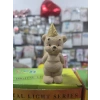 Mum Üfleyen Ayıcık Figürü 8-10 cm (gold-gümüş şapka seçenekli)