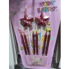Happy Birthday Kırmızı Yıldızlı Mum 8 li