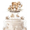 Teddy Bear Ayıcık Temalı Pasta Üstü Süs