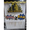Pasta Üstü Batman Süs