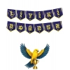 Kağıt Banner Temalı İyiki Doğdun Taraftar Sarı Lacivert