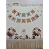 İyiki Doğdun Banner Retro Altın