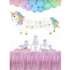 Çok Renkli Unicorn Banner