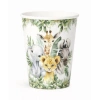 Baby Animal Safari Temalı Karton Bardak 8 li