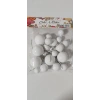 Pasta süsleme topları beyaz