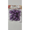 Pasta süsleme topları mor simli