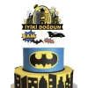 Pasta Üstü Batman Süs