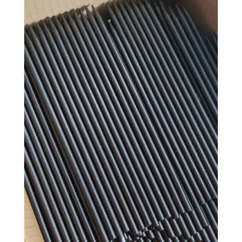 20 cm Siyah Parti Mum 5 Adet