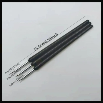 3 Boy İnce Uçlu Fırça Set 0-00-000 no