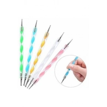 5 li top uçlu marzipan seti modelleme çubuğu