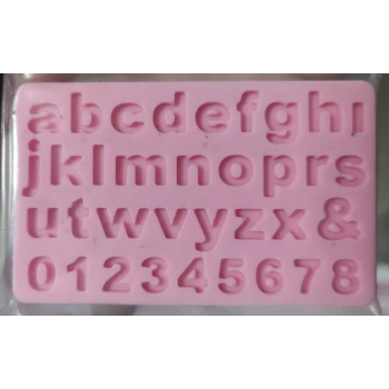 Küçük boy Küçük Harf Alfabe & Rakam Seti