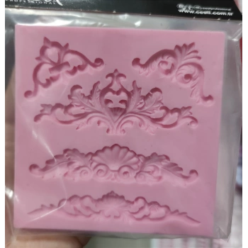 5 li Dekor Set Silikon Kalıp