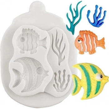 Balık Yosun Silikon Kalıp