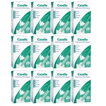 Caselle Şekerli Bitkisel Sıvı Şanti 1 kg x 12 Adet (1Koli)