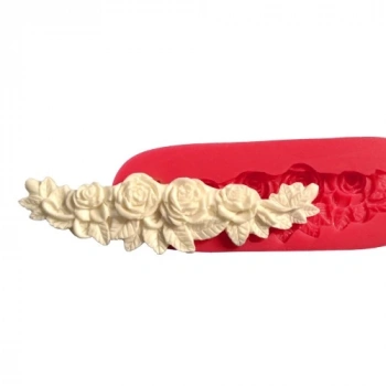 Cesil Dört Gül Bordür 13*4 cm