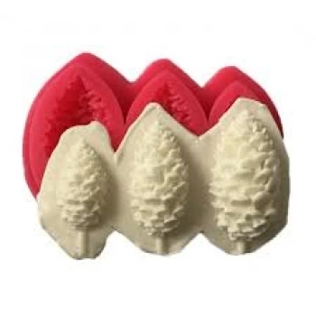 Cesil 3 Boy Kozalak Silikon Kalıp 9*5.5cm