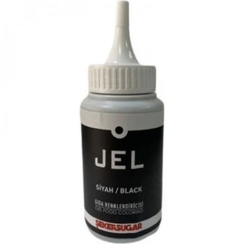 Şeker Sugar 150 ml Siyah Jel Boya