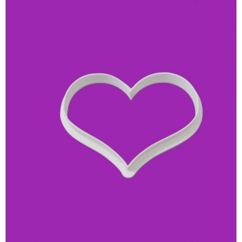 Kalp Kurabiye Kesici 9 cm