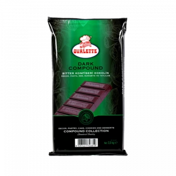 Ovalette 2.5 kg Bitter Konfiseri Çikolata