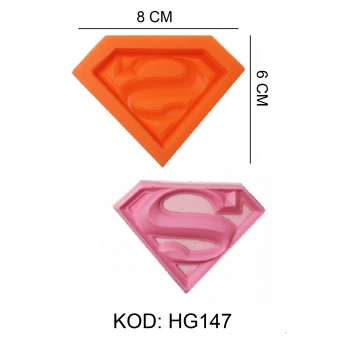 Cesil Superman Silikon Kalıp 6.5x5 cm