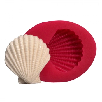 Cesil Deniz Kabuğu Shell Silikon Kalıp (4.5x5 cm)