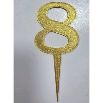 3d Filament Baskı 8 Rakamı 8 cm