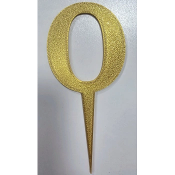 3d Filament Baskı 0 Rakamı 8 cm