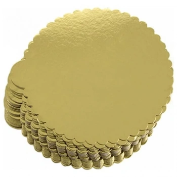 Gold Pasta Mendili Altlık 20 cm 1 paket (5 adet)