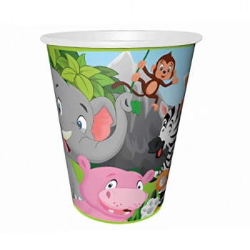 Lisanslı Safari Bardak 8 Parça