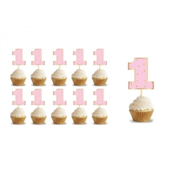 Kürdan 1 Yaş Pembe 10 Parça