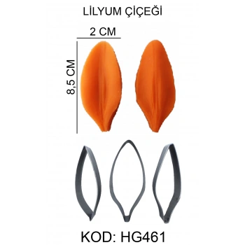 Lilyum Kesici ve Damarlayıcı Damarlama Silikon Kalıp