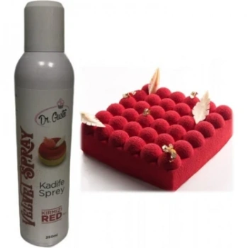 Dr Gusto Kırmızı Velvet Kadife Sprey Boya 250 ml