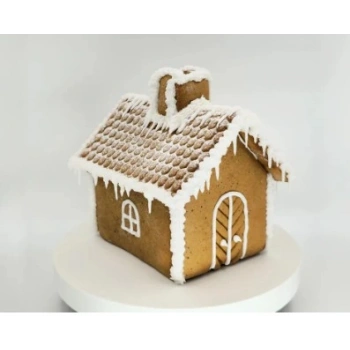 Zencefil Ev ev Kurabiye Kalıbı Yılbaşı Gingerbread House Kesici Set