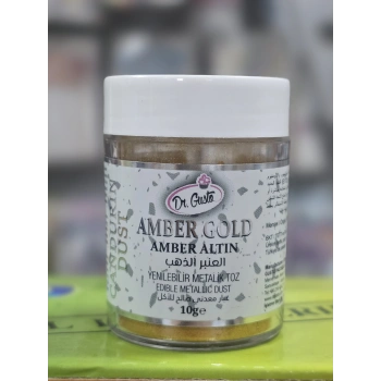Dr Gusto Amber Gold Metalik Toz Boya 10 gr