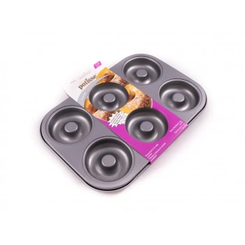 6 lı Donut Kalıbı Teflon (Donut çapı 7 cm )