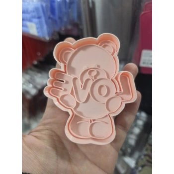 Levent Ayıcık Kurabiye Kalıbı 9*7.5 cm