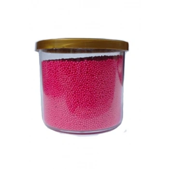 Fuşya Pembe Mini Sprinkles Şeker Cakepops Şekeri 100 gr