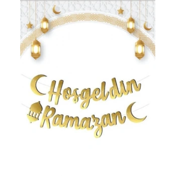 Hoşgeldin Ramazan Dekoratif Banner