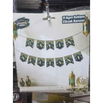 11 Ayın Sultanı Zikzak Banner
